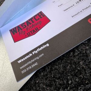 Wasatch Fly Fishing Gift Certificate