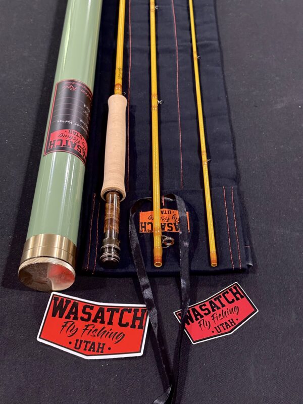 Graywolf Heritage Gold 7'6" 4wt glass Fly Rod