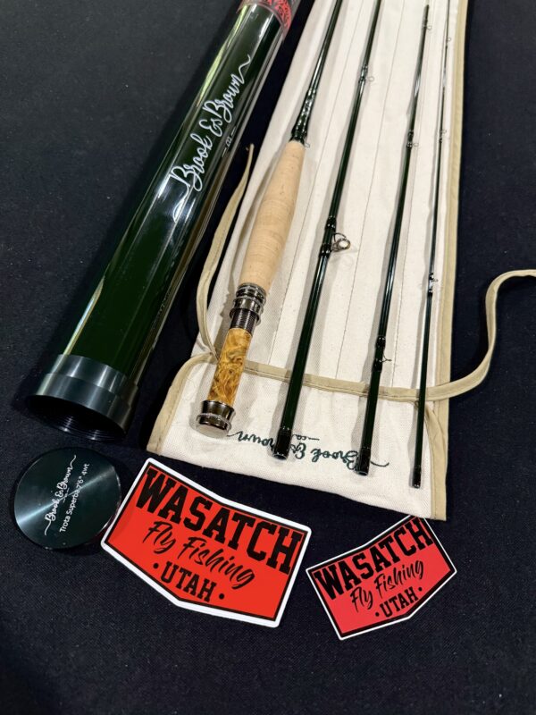 Brook & Brown Trota Superba 7'6" 4wt Fly Rod
